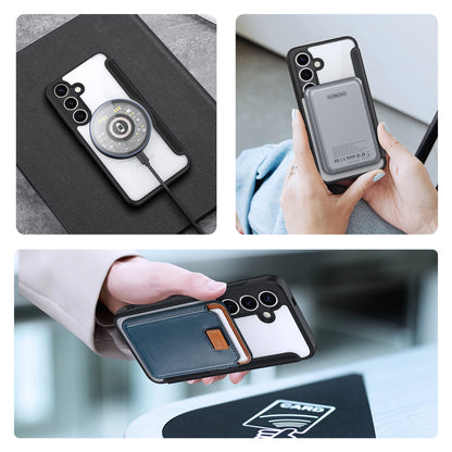 Dux Ducis Skin X Pro case for Samsung Galaxy S25+ with MagSafe and wallet - black_8