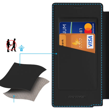 Dux Ducis Skin X Pro Case for Samsung Galaxy S25 Ultra with MagSafe and Wallet - Black_4