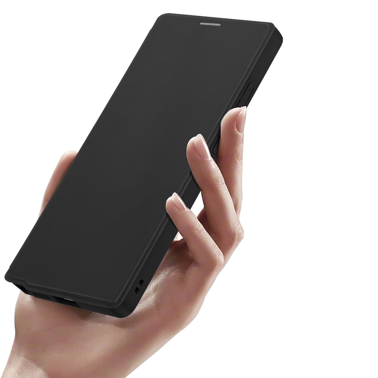 Dux Ducis Skin X Pro Case for Samsung Galaxy S25 Ultra with MagSafe and Wallet - Black_5