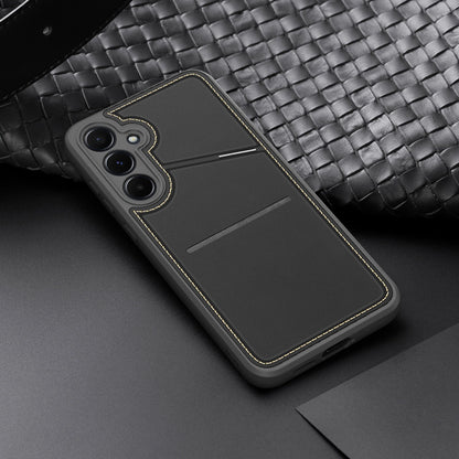 Dux Ducis Rafi II Case for Samsung Galaxy S25 with Stand and Wallet - Black_3