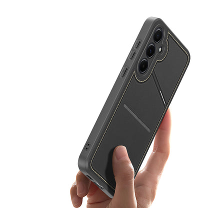 Dux Ducis Rafi II Case for Samsung Galaxy S25+ with Stand and Wallet - Black_6