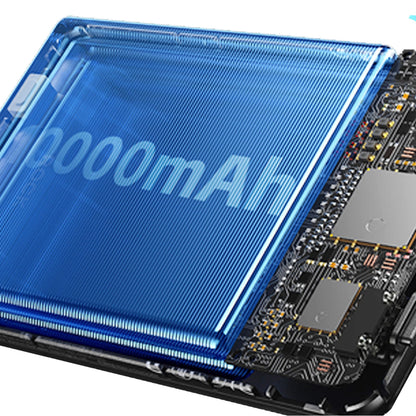 Dudao K29 10000mAh PD 20W MagSafe Powerbank with Metal Case, Stand and Built-in USB-C/ Lightning Cables - Silver_3