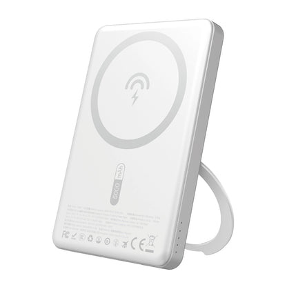 Dudao K28S 20W PD 5000mAh Powerbank with MagSafe and Stand - Silver_0