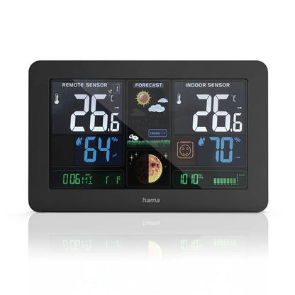 Hama Premium Weather Station with USB - Black_1