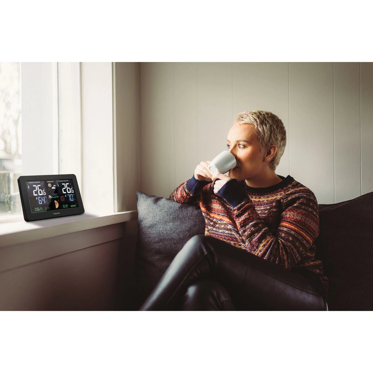 Hama Premium Weather Station with USB - Black_13