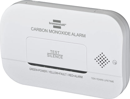 Brennenstuhl CM A 3030 carbon monoxide and gas sensor with alarm signal and LED display - white_0