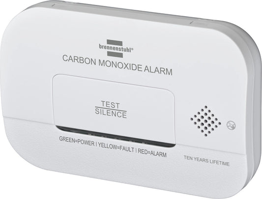 Brennenstuhl CM A 3030 carbon monoxide and gas sensor with alarm signal and LED display - white_0