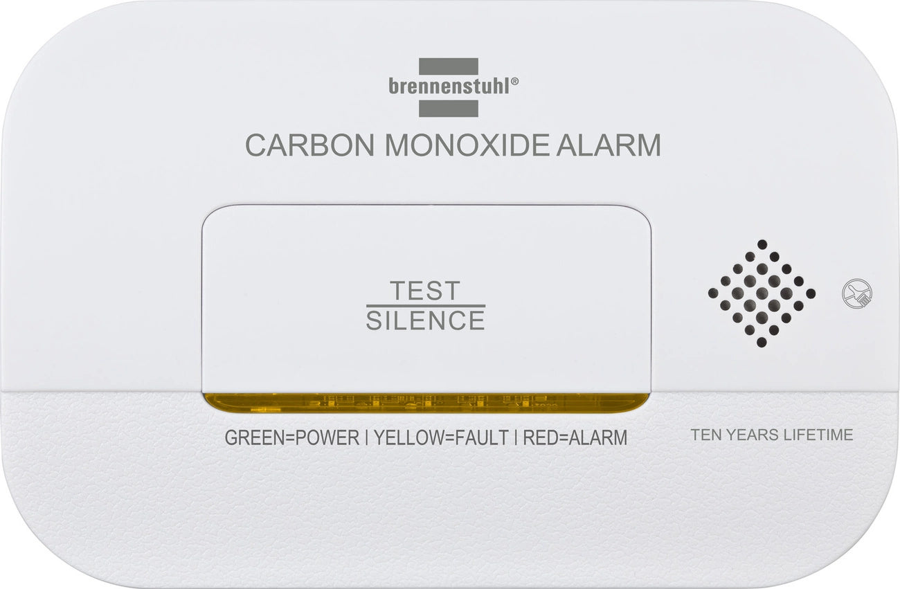 Brennenstuhl CM A 3030 carbon monoxide and gas sensor with alarm signal and LED display - white_3
