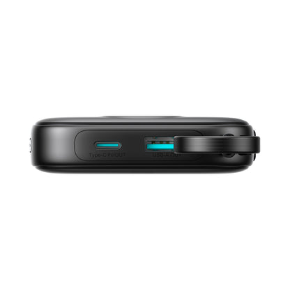Joyroom JR-PBF17 22.5W 10000mAh Powerbank with Built-in USB-C Cable + 0.25cm USB-C Cable - Black_4