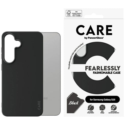 CARE by PanzerGlass Fashion Case for Samsung Galaxy S25 - Black_0