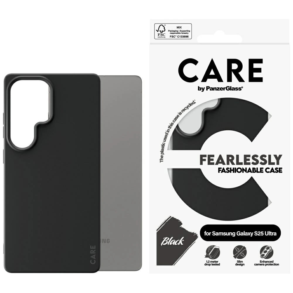 CARE by PanzerGlass Fashion Case for Samsung Galaxy S25 Ultra - Black_0