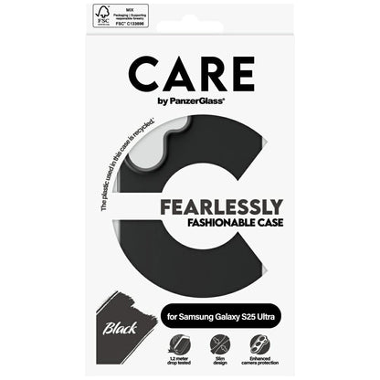 CARE by PanzerGlass Fashion Case for Samsung Galaxy S25 Ultra - Black_3