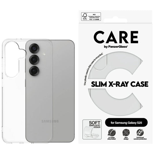 CARE by PanzerGlass Fashion X-Ray Case for Samsung Galaxy S25 - Transparent_0