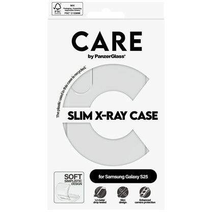 CARE by PanzerGlass Fashion X-Ray Case for Samsung Galaxy S25 - Transparent_3
