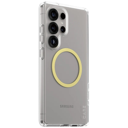 CARE by PanzerGlass Flagship Urban Combat Chardonnay QI Case for Samsung Galaxy S25 Ultra - Transparent_1