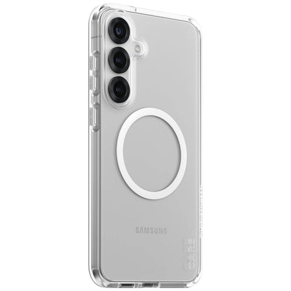 CARE by PanzerGlass Flagship Urban Combat White QI Case for Samsung Galaxy S25+ - Transparent_1