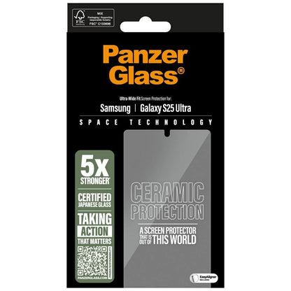 PanzerGlass Ultra-Wide Fit Ceramic Glass for Samsung Galaxy S25 Ultra_3