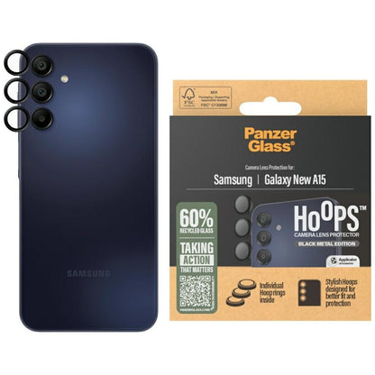 Capa de Lente de Vidro Temperado PanzerGlass / Samsung Galaxy A16 / A16 5G / Preto_0