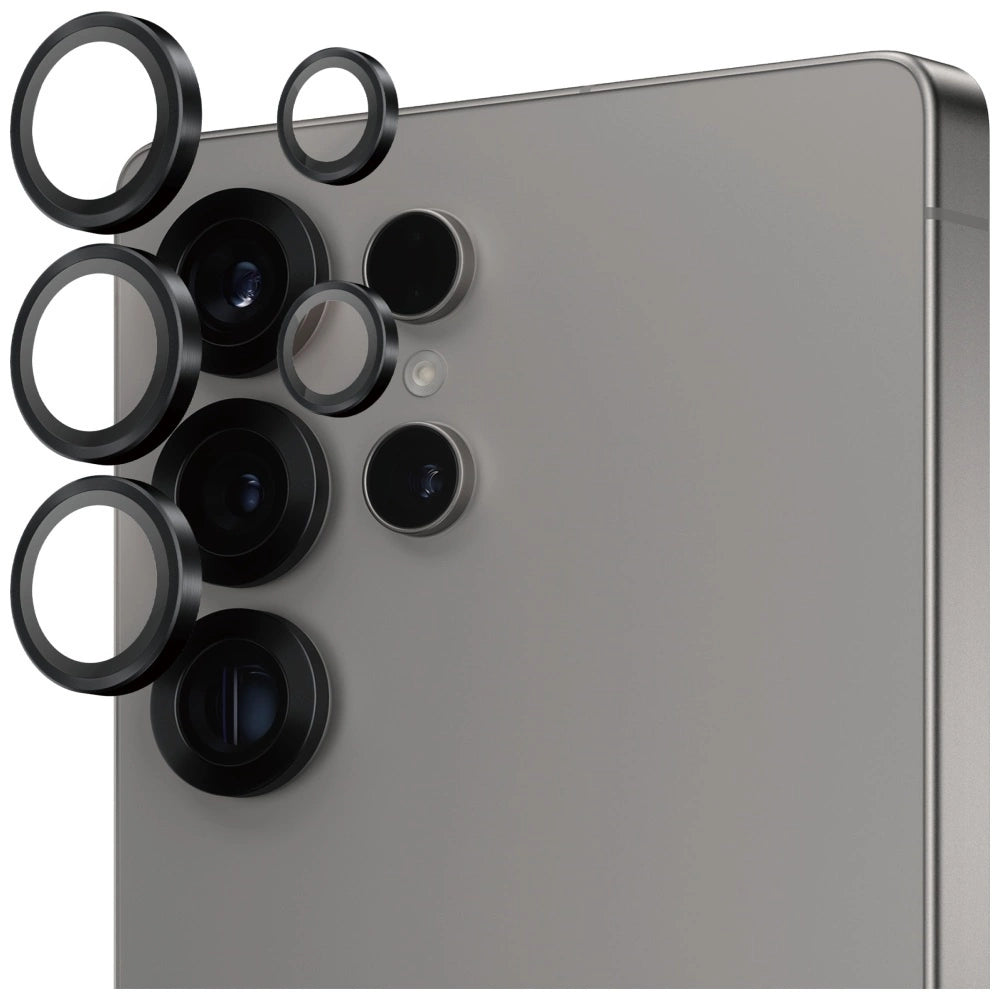 PanzerGlass Hoops Lens Protector Tempered Glass for Samsung Galaxy S25 Ultra Black_1