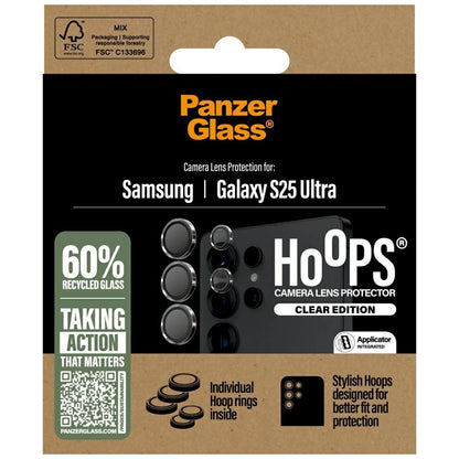 PanzerGlass Hoops Lens Protector Tempered Glass for Samsung Galaxy S25 Ultra Clear_3