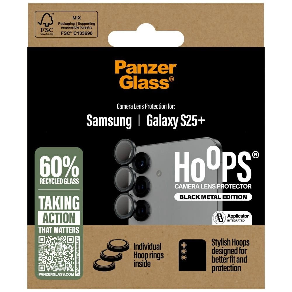 PanzerGlass Hoops Lens Protector for Samsung Galaxy S25+ Black_3