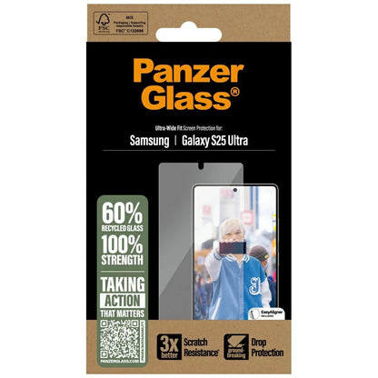 PanzerGlass Ultra-Wide Fit Tempered Glass for Samsung Galaxy S25 Ultra_3
