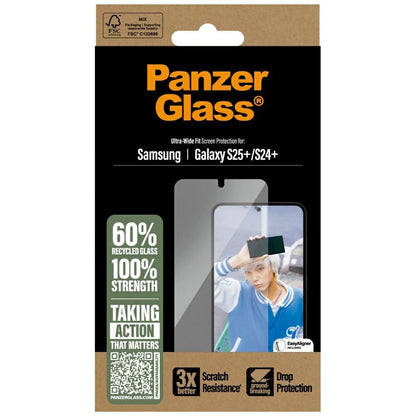 PanzerGlass Ultra-Wide Fit Tempered Glass for Samsung Galaxy S25+_3