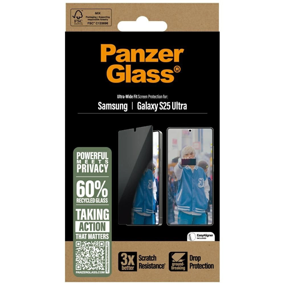 PanzerGlass Ultra-Wide Fit Privacy Glass for Samsung Galaxy S25 Ultra_3