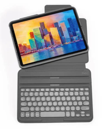 ZAGG Keyboard Pro Keys case for Pad 12.9&quot; Pro 3 / 4 / 5 / 6 - graphite_1