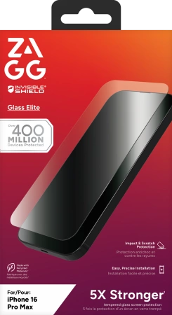 ZAGG InvisibleShield Glass Elite for iPhone 16 Pro Max_0