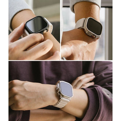 Ringke Slim 2-pack Case for Apple Watch Ultra 1/2 (49mm) - Clear &amp; Titanium_10