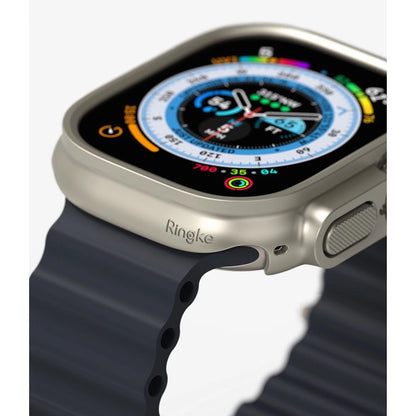 Ringke Slim 2-pack Case for Apple Watch Ultra 1/2 (49mm) - Clear &amp; Titanium_4