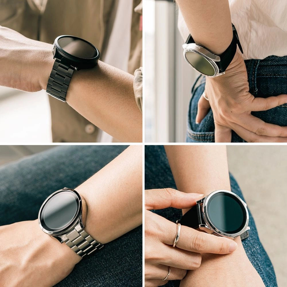 Ringke Slim 2-pack Case for Samsung Galaxy Watch 6 Classic 43mm - Black and Clear_9