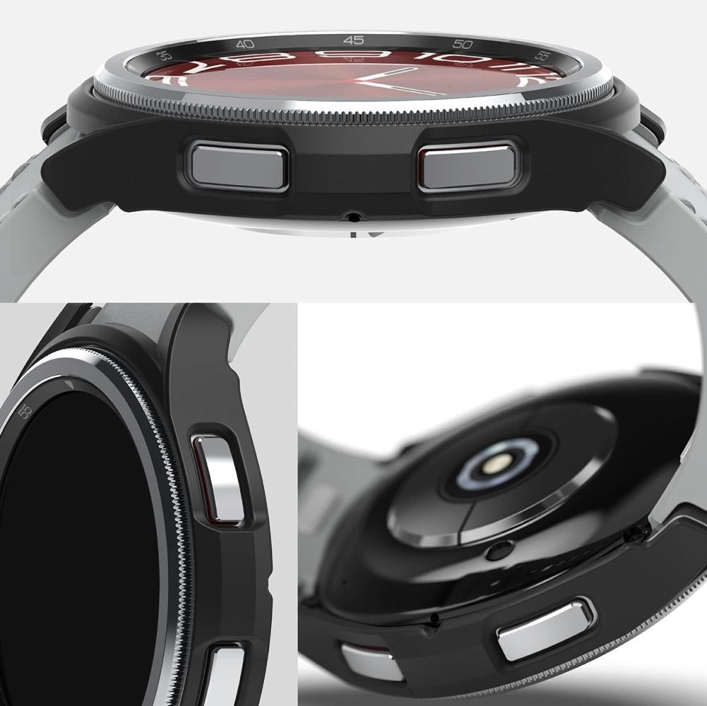 Ringke Slim 2-pack Case for Samsung Galaxy Watch 6 Classic 43mm - Black and Clear_4