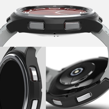 Ringke Slim 2-pack Case for Samsung Galaxy Watch 6 Classic 43mm - Black and Clear_4