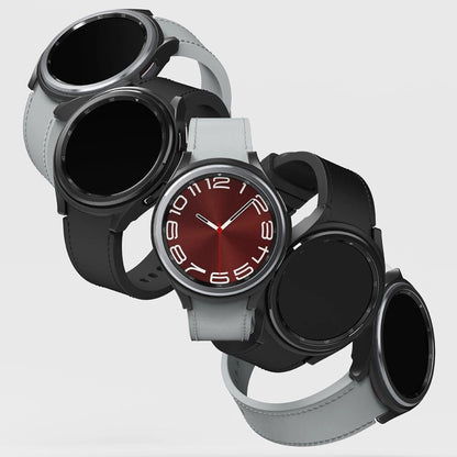 Ringke Slim 2-pack Case for Samsung Galaxy Watch 6 Classic 43mm - Black and Clear_5