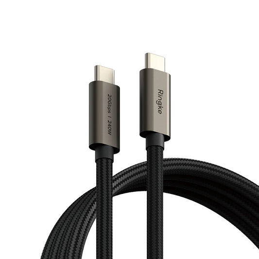 Ringke USB-C 3.2 Gen. PD240W Cable 200cm - Black_0