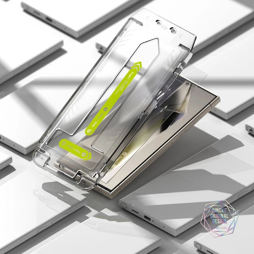 Ringke Easy Slide 2-pack tempered glass for Samsung Galaxy S24 Ultra_7