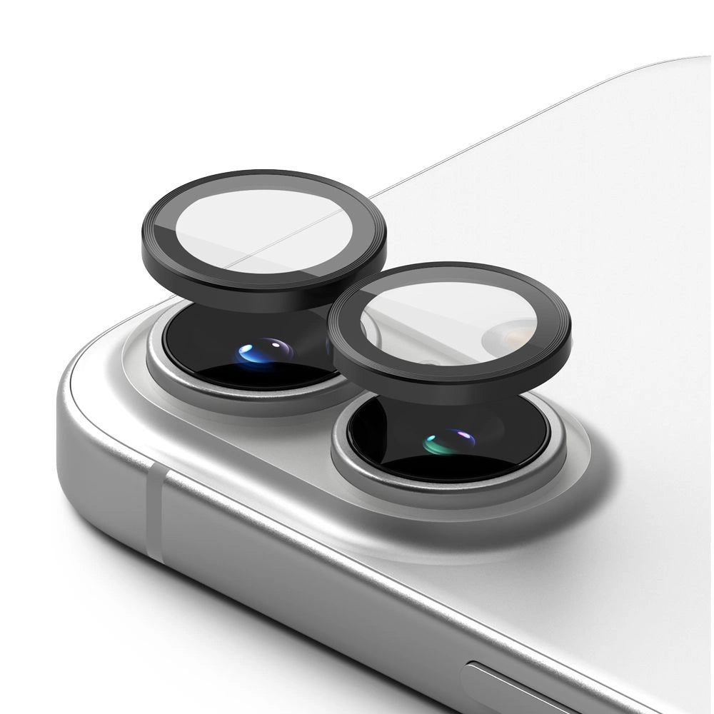 Ringke Camera Frame Protector 2-pack for iPhone 16 / 16 Plus - Black_1
