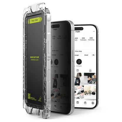 Ringke Easy Slide Privacy Glass 2-pack for iPhone 16 Pro_1