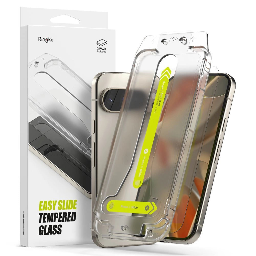 Ringke Easy Slide Tempered Glass 2-pack for Google Pixel 9 Pro XL_0
