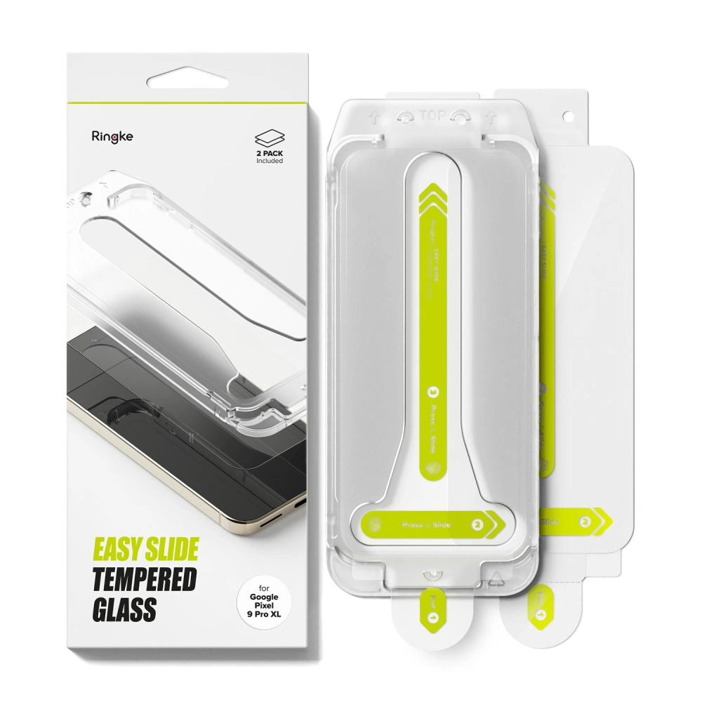 Ringke Easy Slide Tempered Glass 2-pack for Google Pixel 9 Pro XL_8