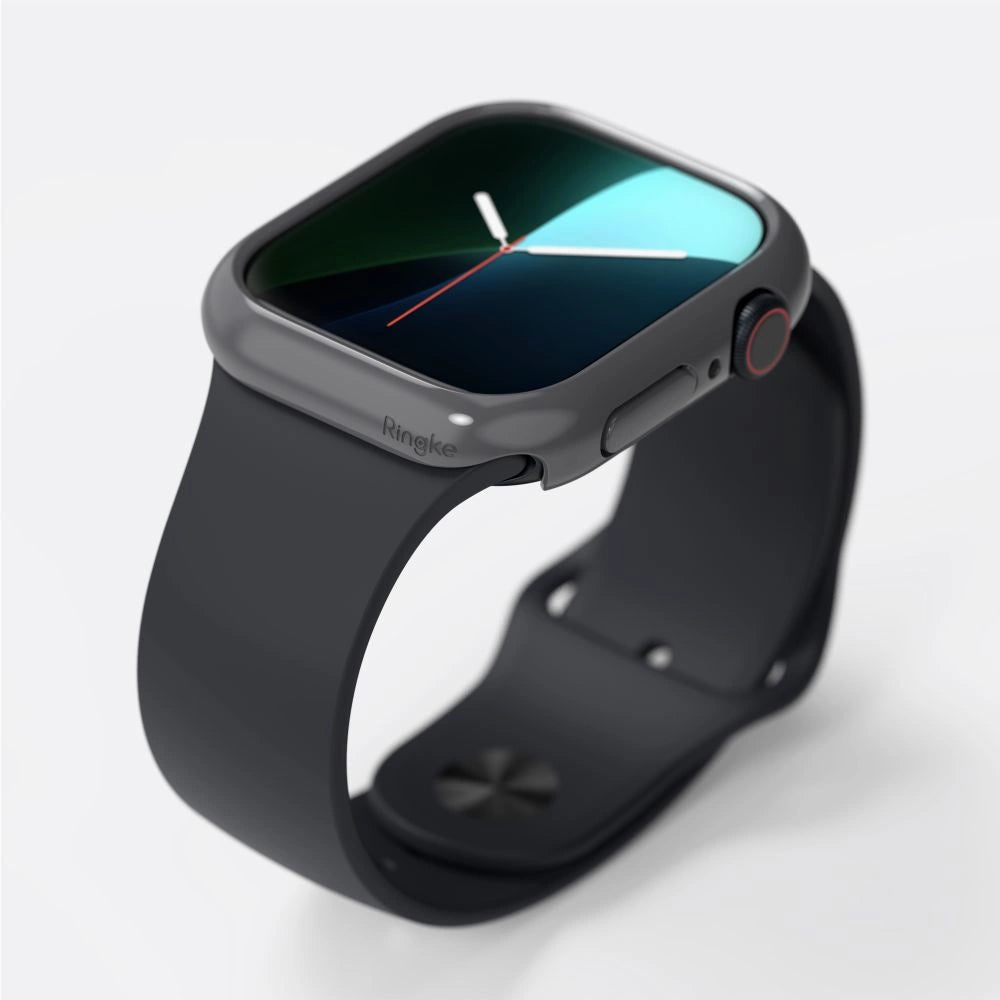 Ringke Slim 2-pack Case for Apple Watch 10 46mm - Clear and Matte Black_4