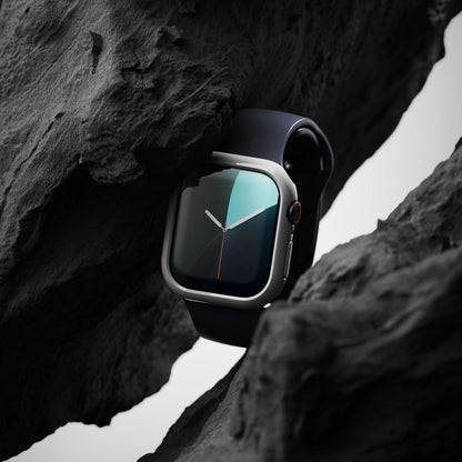 Ringke Slim 2-pack Case for Apple Watch 10 46mm - Clear and Matte Black_5