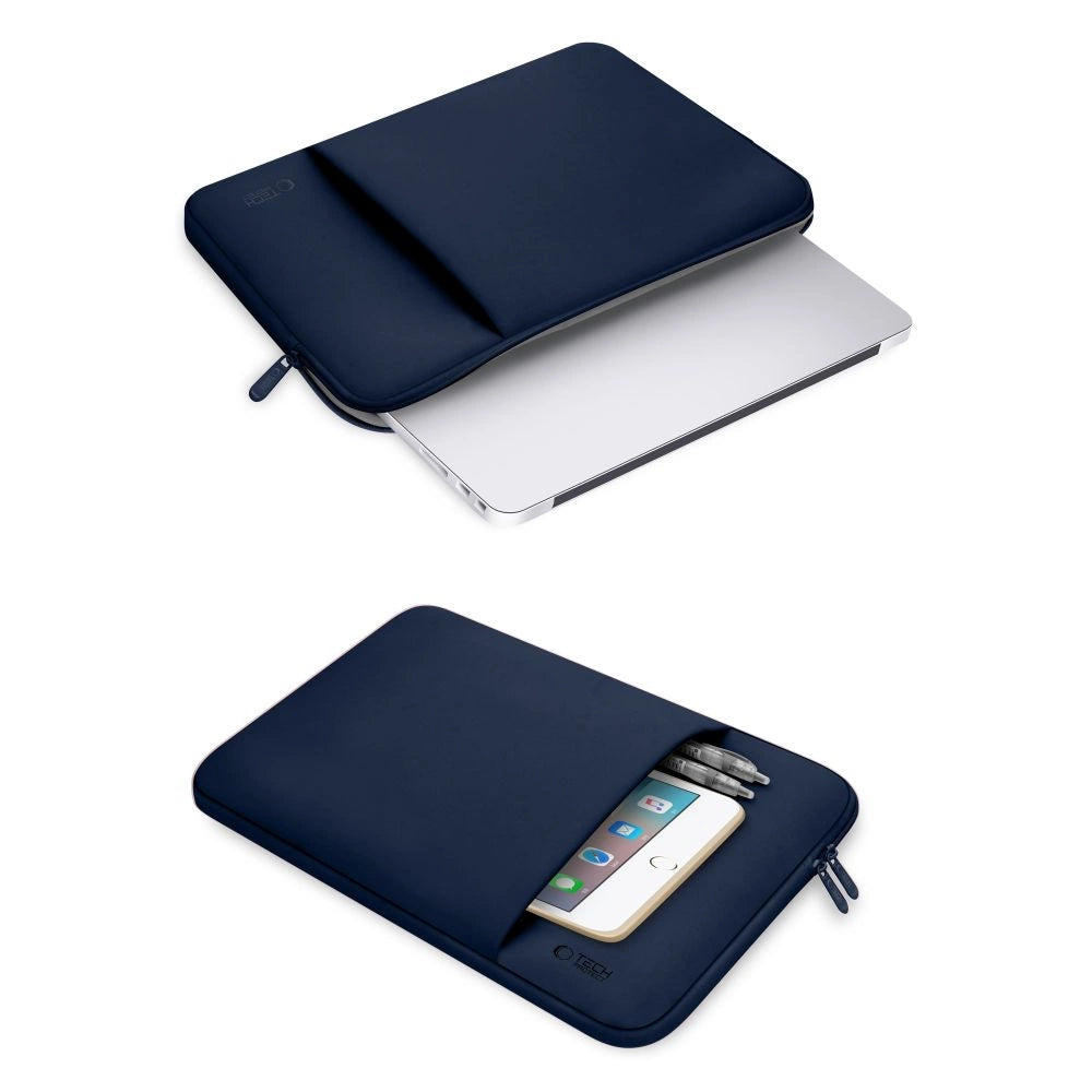 Tech-Protect Neoprene Laptop Case 15-16" - Navy Blue_5