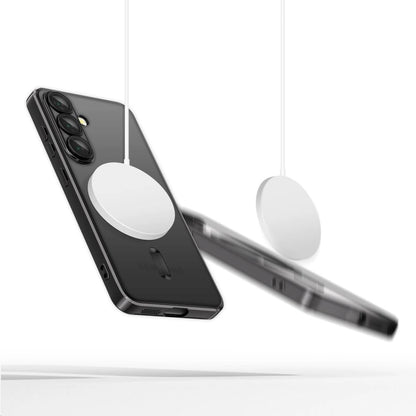 Tech-Protect MagMat MagSafe Case for Samsung Galaxy S25 - Clear Black_1