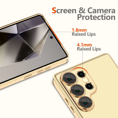 Tech-Protect MagFlex MagSafe Case for Samsung Galaxy S25 Ultra - Transparent Gold_2