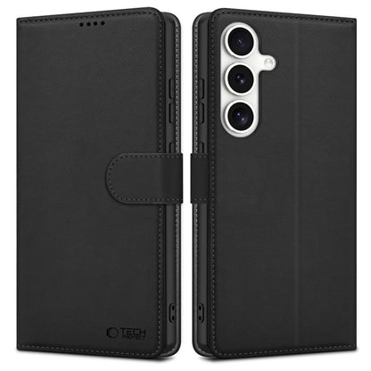 Tech-Protect Wallet Case for Samsung Galaxy S25 - Black_0