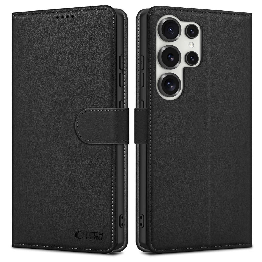 Tech-Protect Wallet Case for Samsung Galaxy S25 Ultra - Black_0