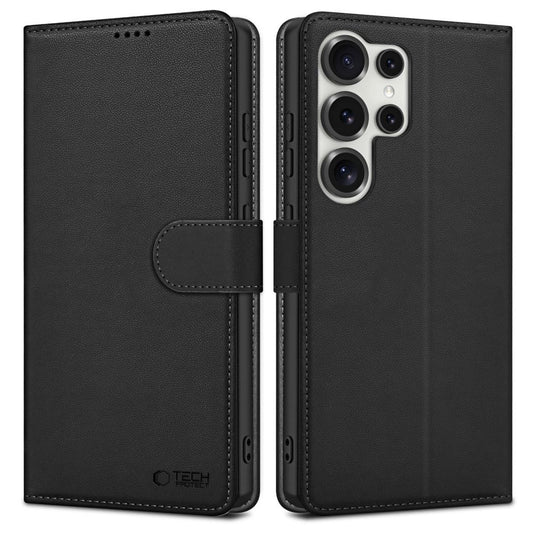 Tech-Protect Wallet Case for Samsung Galaxy S25 Ultra - Black_0